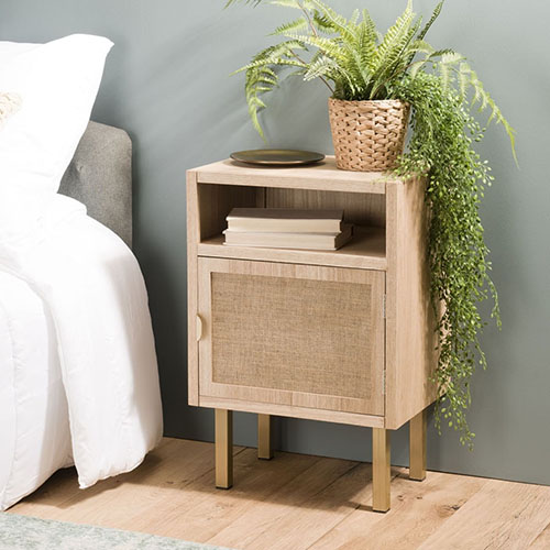 Table de chevet 1 porte - Aline