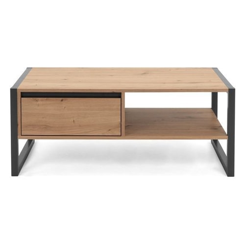 Table basse double plateau effet chêne - Nora