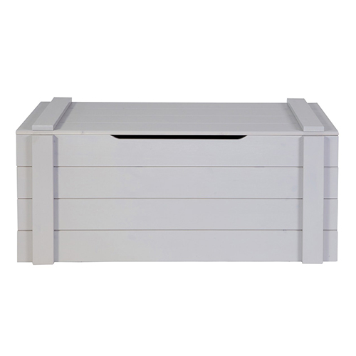 Dennis Coffre De Rangement Pin Béton Gris