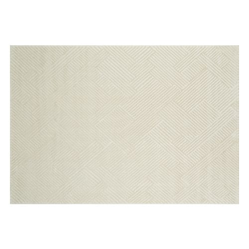 Tapis relief Ecru 200x290 - Carlotta