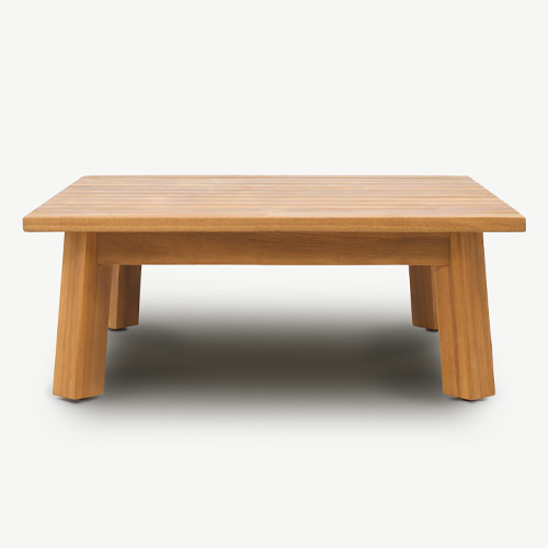 Table basse de jardin carrée en bois FSC - Palau