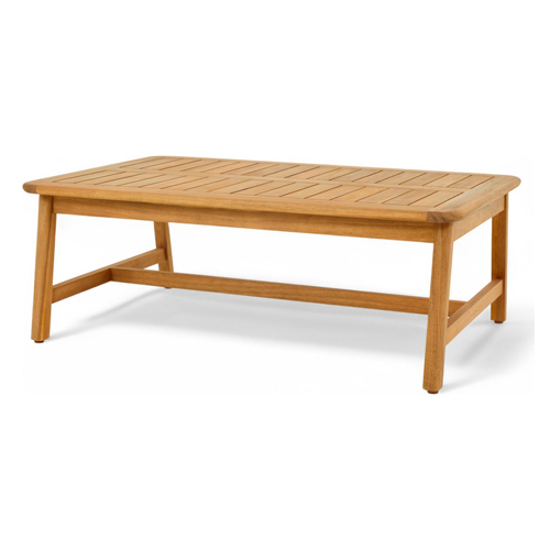 Table basse de jardin rectangulaire en bois FSC - Symi