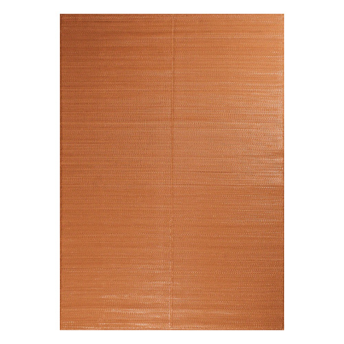 Tapis d’extérieur uni terracotta 120x160 cm - Blake