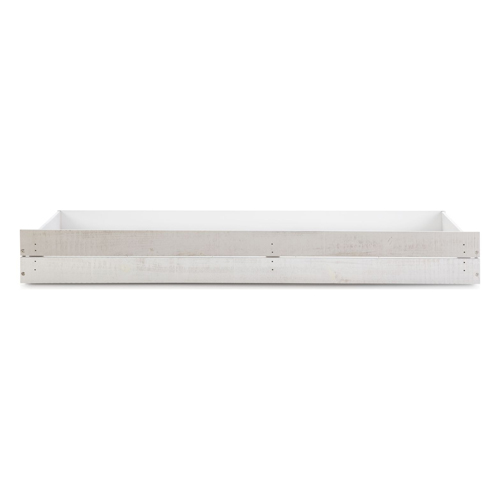 Tiroir pour lit cabane 90x190 cm en bois blanchi / gris - Emile