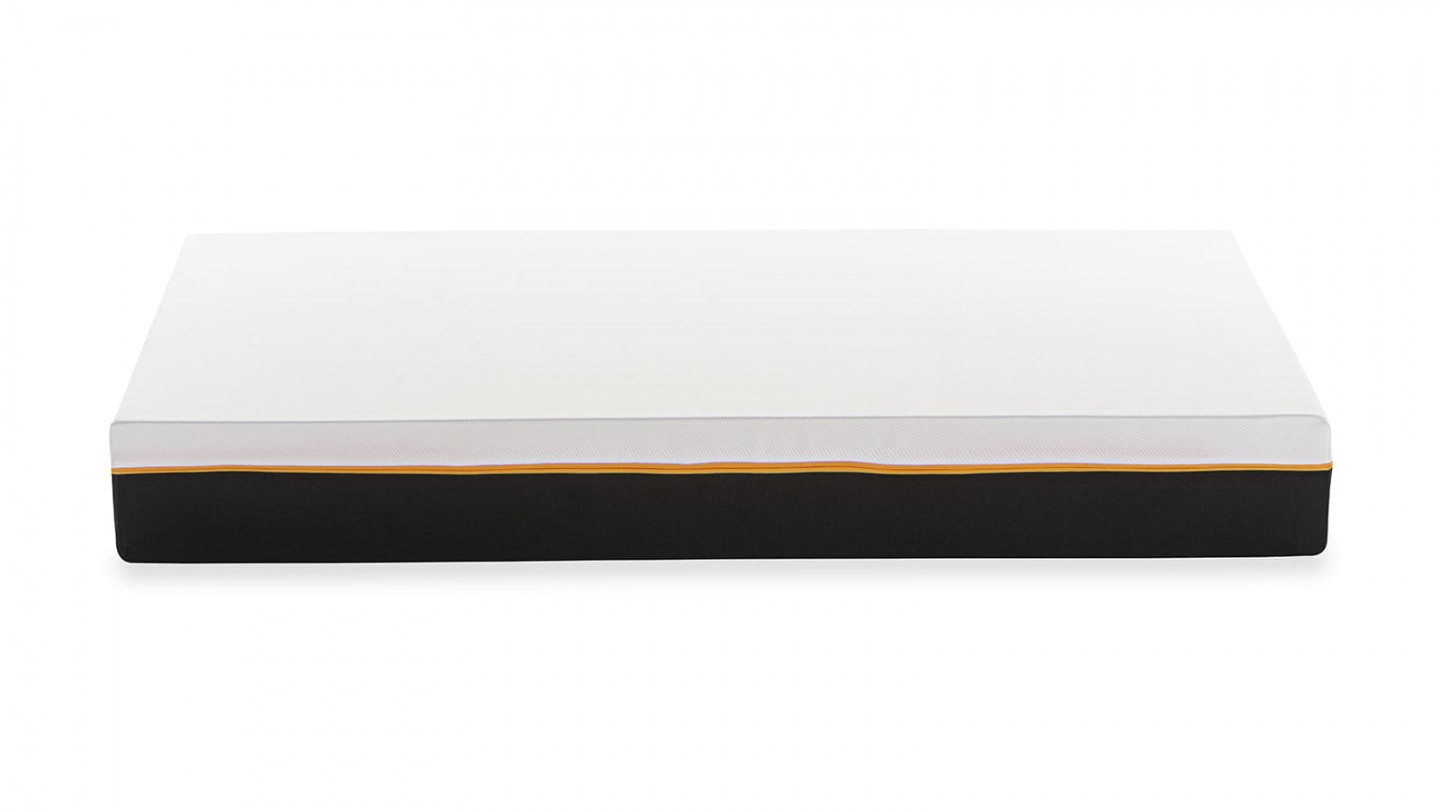 Matelas 140x190 cm mousse haute densité - 22 cm - Dual Confort