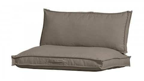 Lot de 2 sets de coussins d'extérieur vert kaki - Victor