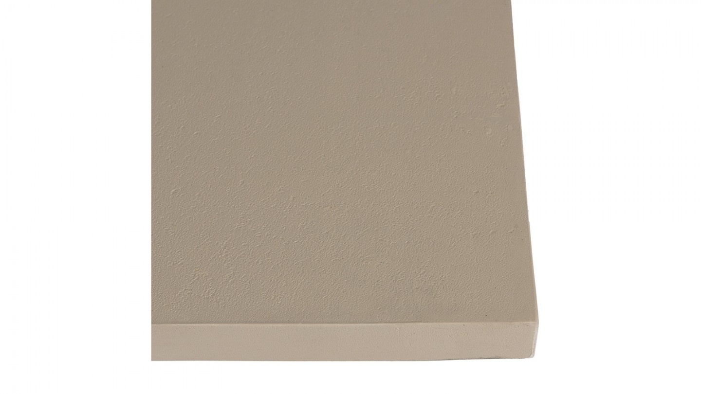 Table basse carrée 107cm en béton beige - Dak