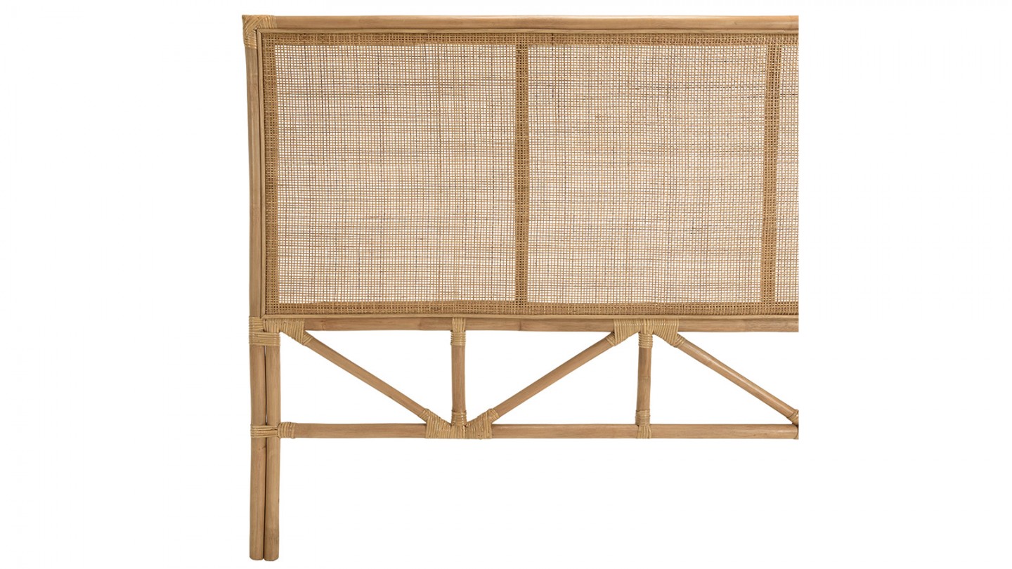 Tête de lit en cannage et rotin 140/160cm - Kally