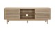 Meuble TV 2 portes couleur chêne 160 cm - Tivoli