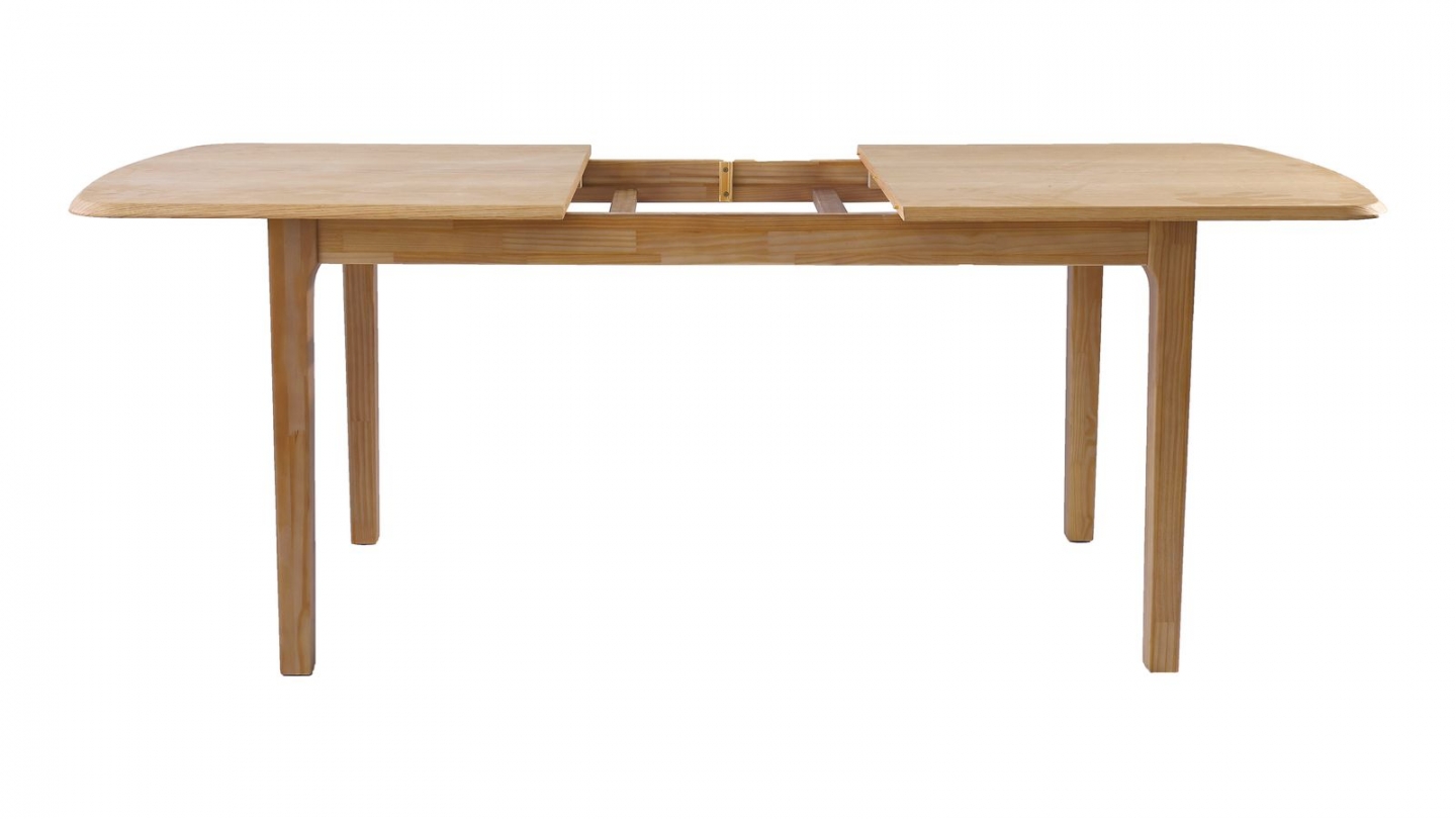 Table à manger extensible en bois 160/200 cm - Moris