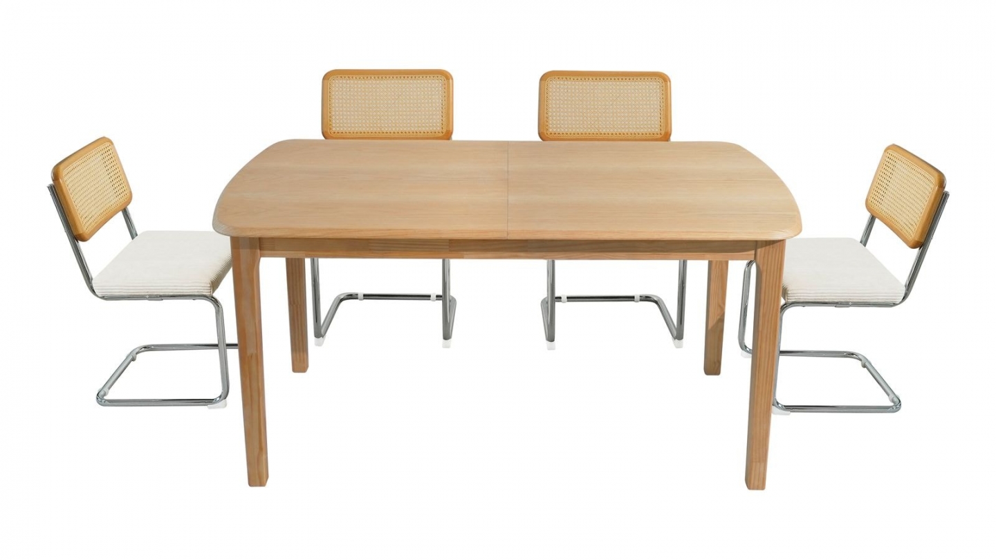 Table à manger extensible en bois 160/200 cm - Moris
