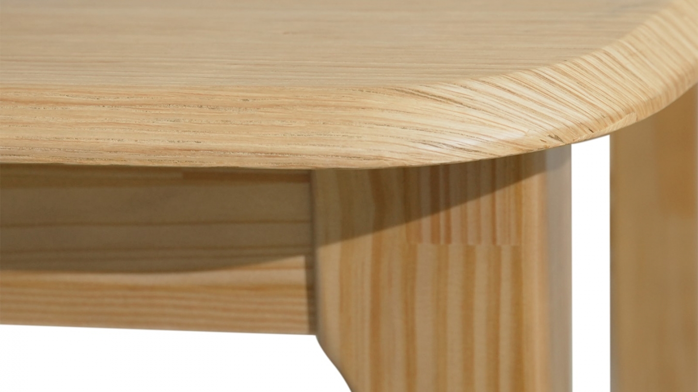 Table à manger extensible en bois 160/200 cm - Moris