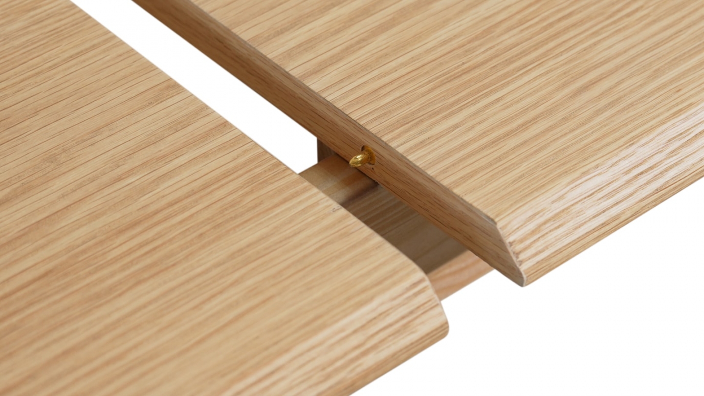 Table à manger extensible en bois 160/200 cm - Moris