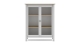 Vaisselier 2 portes en bois massif blanc 110 cm - Macha