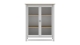 Vaisselier 2 portes en bois massif blanc 110 cm - Macha