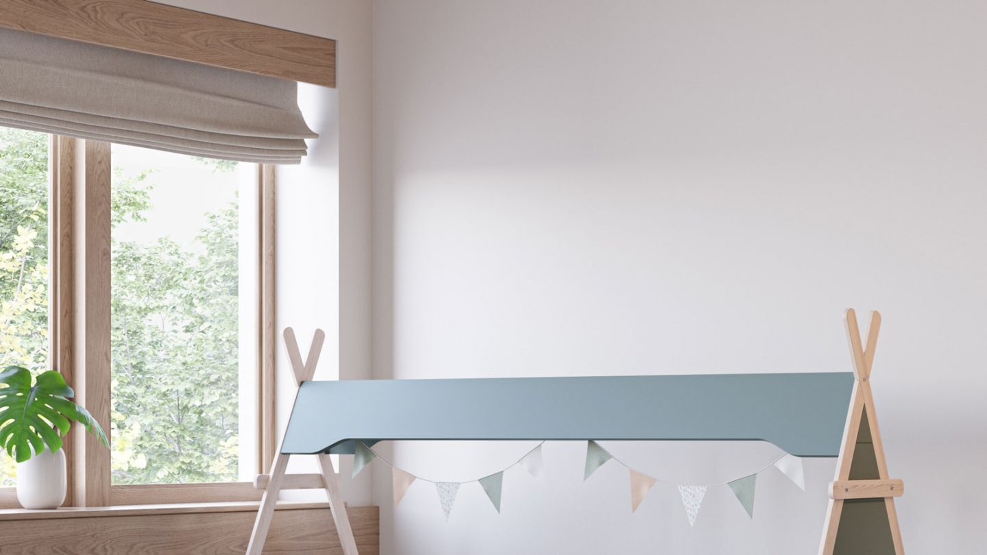 Lit tipi enfant 90x190 cm en bois vert kaki - Totem