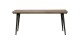 Table à manger 180cm en bois piètement en métal - Guild
