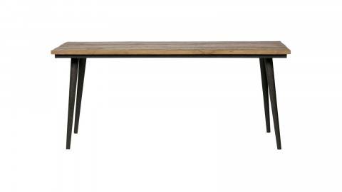 Table à manger 180cm en bois piètement en métal - Guild