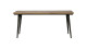 Table à manger 180cm en bois piètement en métal - Guild