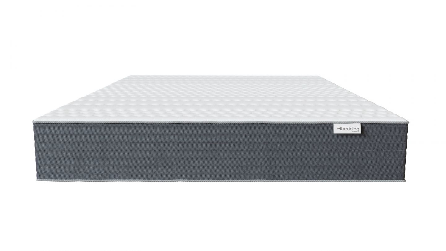 Ensemble matelas mémoire + sommier 180x200 Memo Supreme Hbedding - Mousse ergonomique et mousse effet mémoire de forme