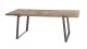 Table à manger 220x100cm sapin et métal - Carla