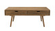 Table basse scandinave 4 tiroirs en pin - Andy
