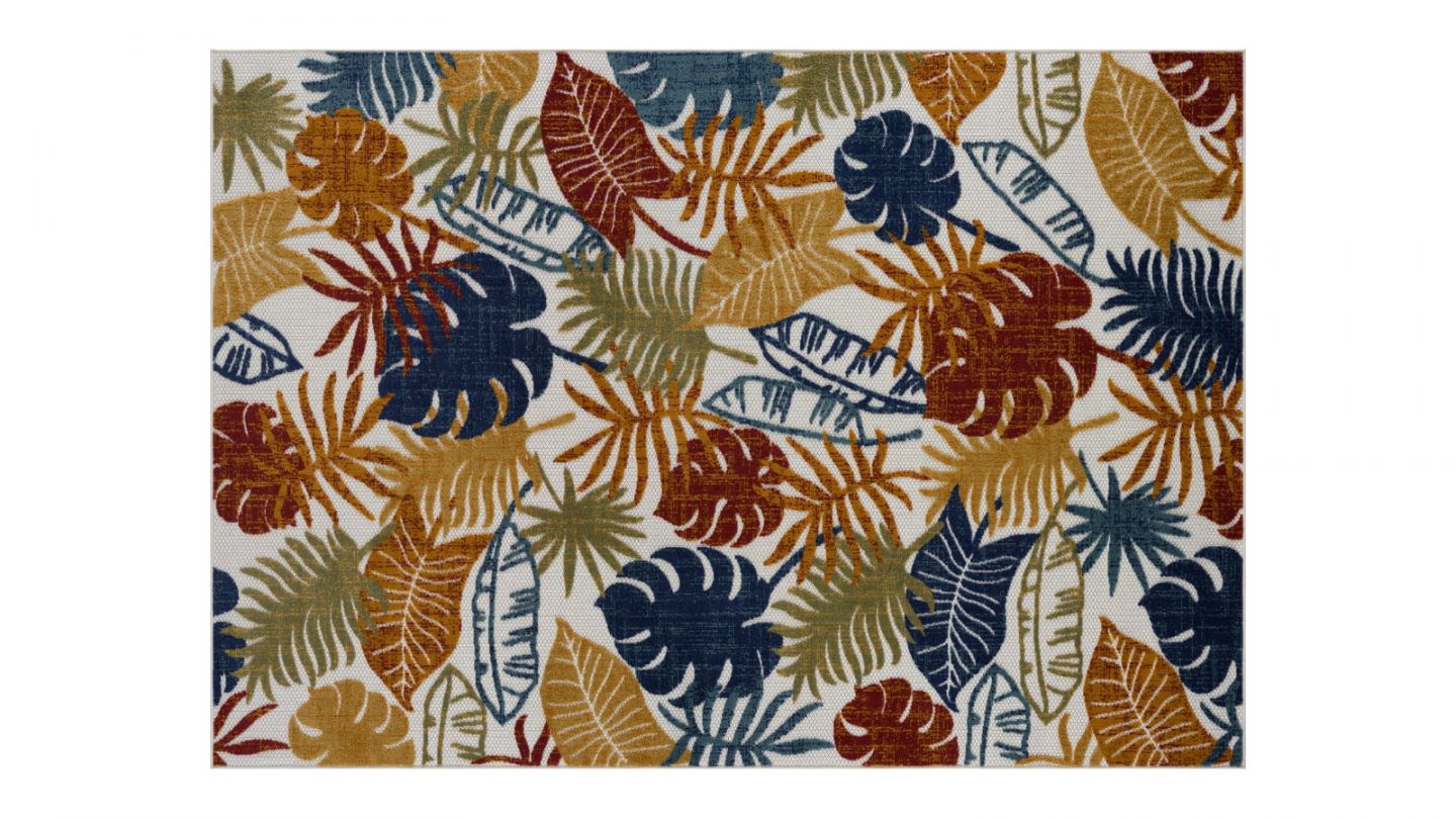 Tapis d'extérieur scandinave Multicolore 70x140cm - Collection Joe