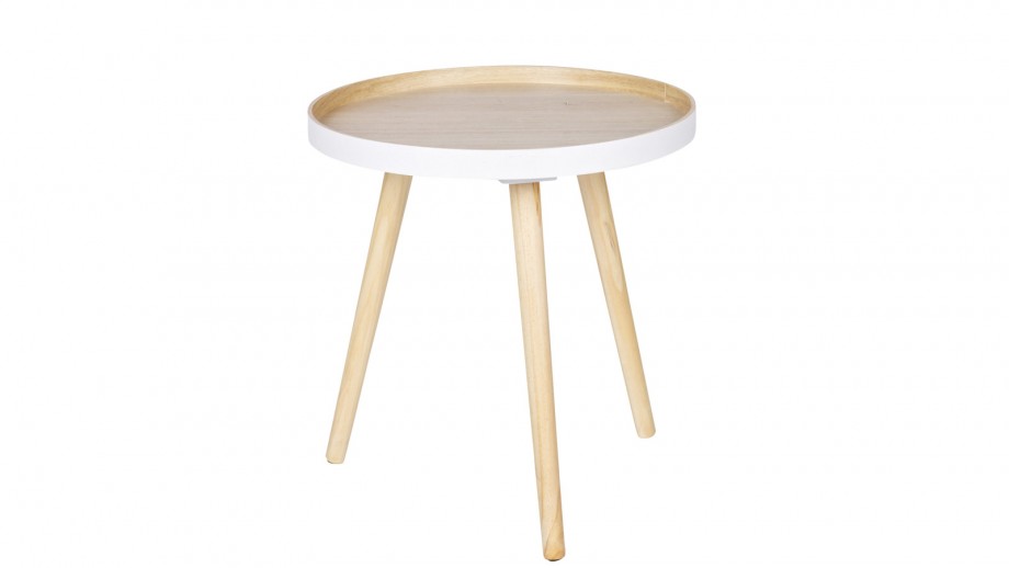 Table basse 40x40cm bois – Collection Sasha