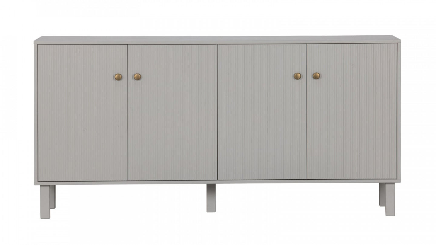 Buffet en pin gris nuage - Madu - Woood
