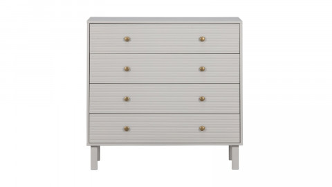 Commode en pin gris nuage - Madu
