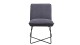 Fauteuil en tissu gris anthracite - Hall