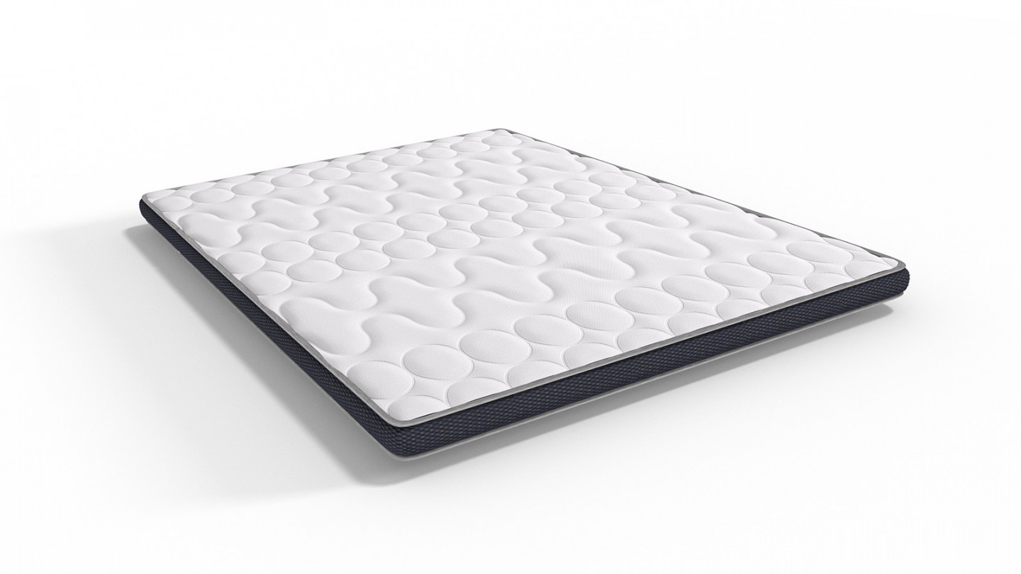 Sur-matelas en mousse 140x190 Bien-être Hbedding - Mousse haute densité