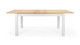 Table à manger extensible 6 à 8 pers. e 160/215 cm blanc/bois - Odense