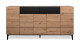 Buffet effet chêne 180cm - Sintra