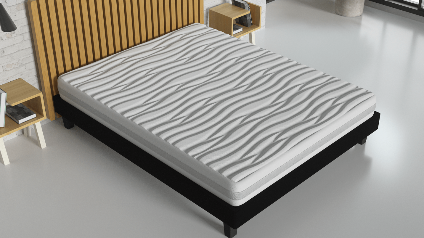 Matelas mousse 160x200 - coutil déhoussable - Clean Confort