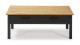 Table basse 1 tiroir en pin massif bleu 100 cm - Ida