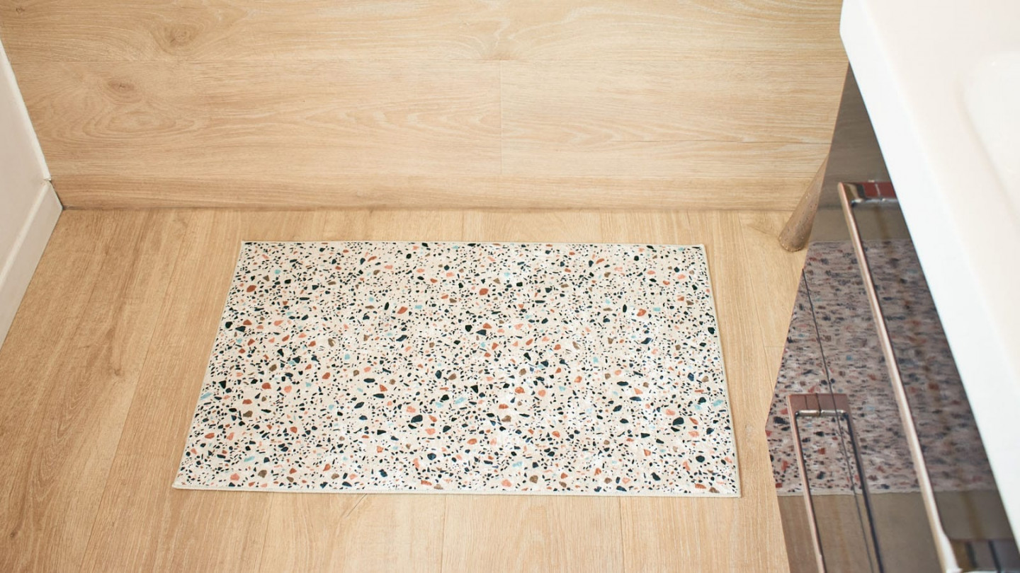 Tapis de cuisine terrazzo Multi 50x80 - Jana