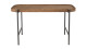 Table basse ovale 85cm en de teck recyclé - Sixtine